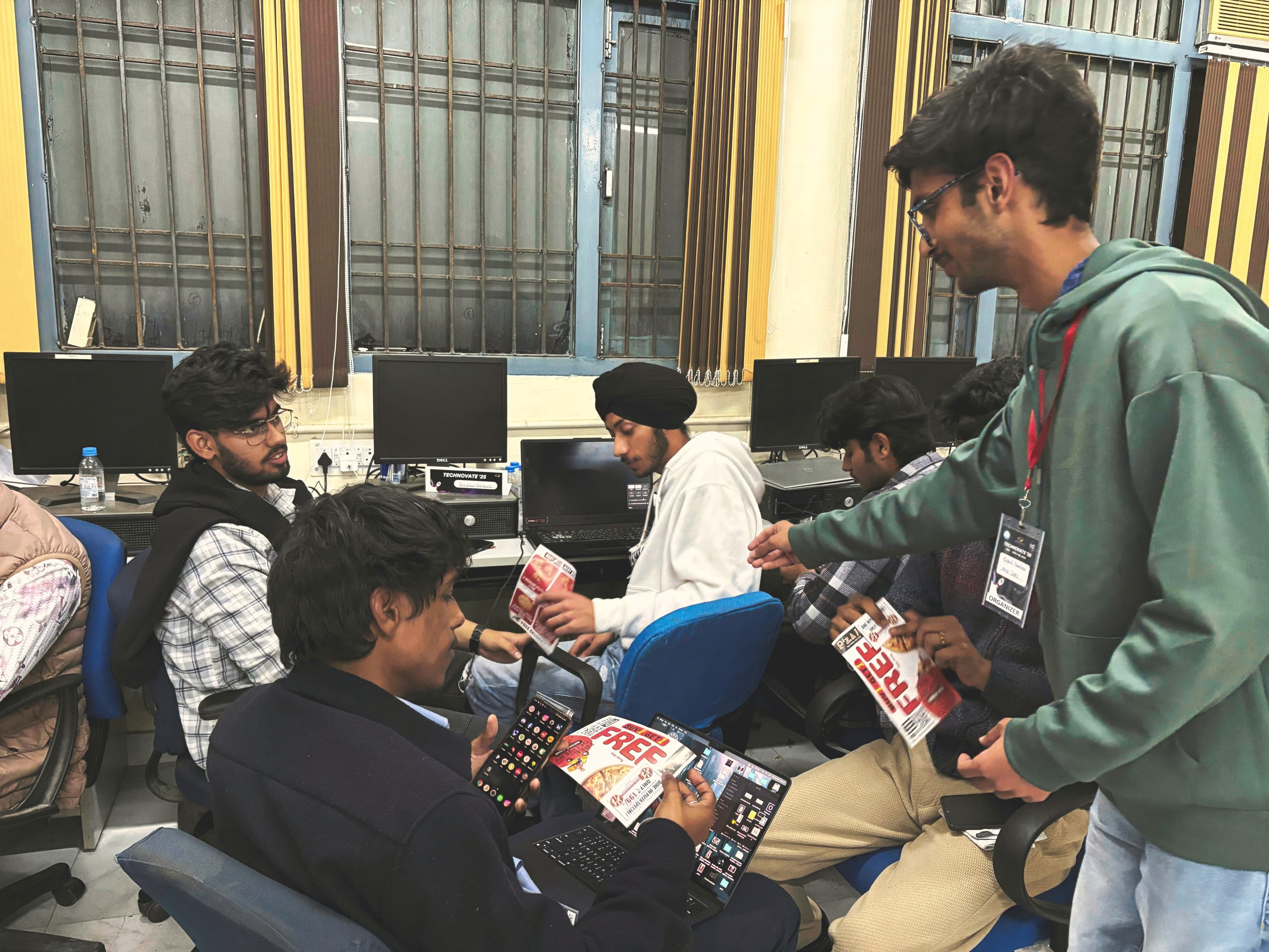 Interacting with Hackathon Participants